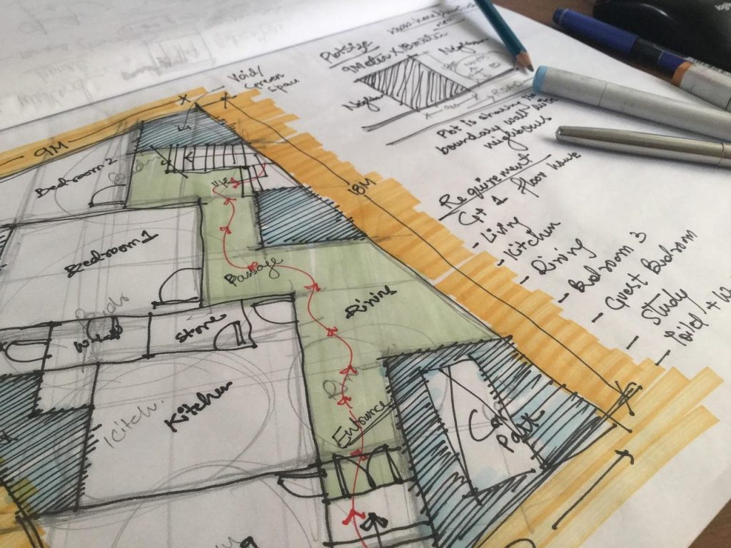 Schema voor het ontleden van bouwtekeningen voor dakkapellen en aanbouw met constructiedetails en veiligheidsaspecten